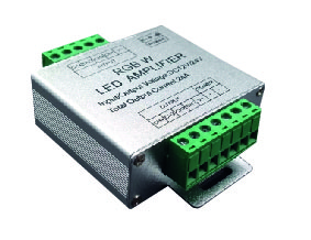 AMP-RGBW-24A, AMPLIFICADOR RGBW INTERIORES,12-24V, 24A