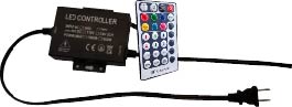 C-MA-RF-RGB-25, CONTROL REMOTO MANGUERA RGB,RF,127V, <=25 MTS