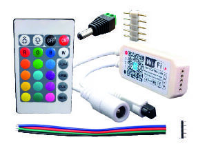 C-RGBW-WF/IR, CONTROL REMOTO RGBW,WIFI/IR,12-24V