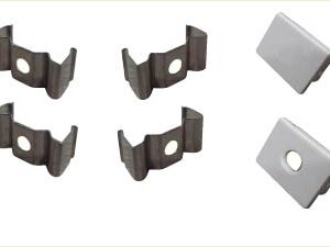 CA-1613-S-ACC, KIT 2 TAPONES Y 4 CLIPS PARA CANALETA CA-1613-S