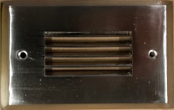 TAPA-LHS-ST-30, LOUVER HORIZONTAL SATIN 2x4" CON TORNILLOS