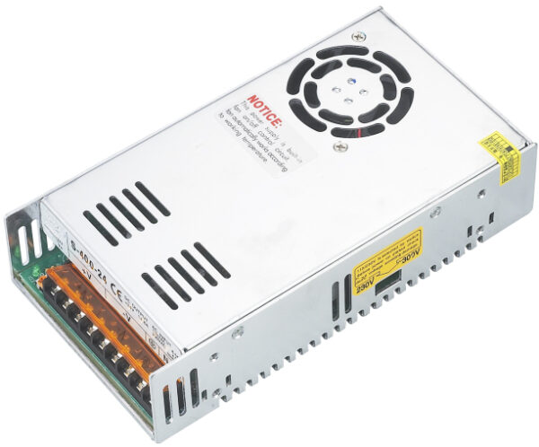 FP-400W-12-IP20, FUENTE DE PODER 400W, 100-140VCA A 12VCD, IP20