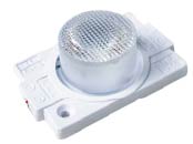 M-28x1-44x28-70, MODULO 1 LED, 45x15°, 12V, 1.5W, 135LM, 7000K