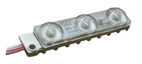 M-28x3-63x13-30, MODULO 3x2835, 63x13MM, 12V, 1W, 100LM, 3000K
