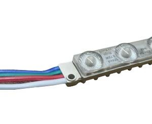 M-50x3-63x13-RGB, MODULO 3x5050, 63x13MM, 12V, 175°, RGB, 0.72W