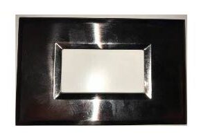 PLACA-VH-2x4-S, VENTANA HORIZONTAL SATIN 2x4" SIN TORNILLOS