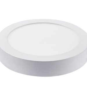 PSS-R-15W-30, PANEL SOBREPONER REDONDO SLIM, 15W, 3000K, 90-265V