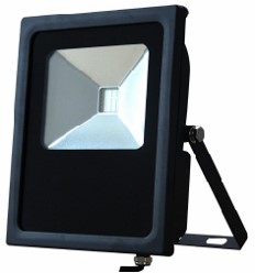 R10W-RGB, REFLECTOR 10W, 85-265V, BRIDGELUX, RGB, RF, IP65