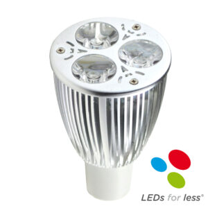 SA6-3x2-BP-D-60, SPOT, BIPIN, 5.4W, 127V, FRIO, 6000°K, ATENUABLE, IP20