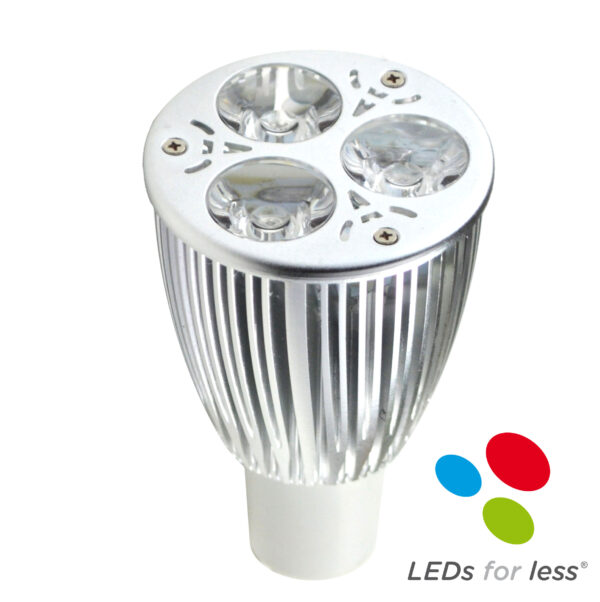 SA6-3x2-BP-D-60, SPOT, BIPIN, 5.4W, 127V, FRIO, 6000°K, ATENUABLE, IP20