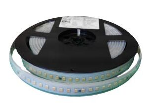TA-28x140-14W-27, 5MTS TIRA LED 14W/M, 140x2835, 127V, 2700°K, IP65, ATENUABLE