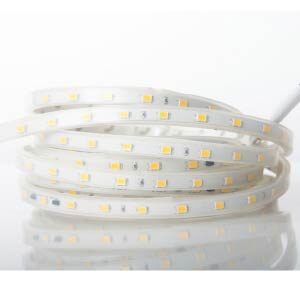TA-28x70-7W-27, 5MTS TIRA LED 7W/M, 70x2835, 127V, 2700°K, IP65, ATENUABLE