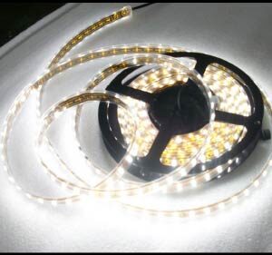 TA-50x70-65-B, 5MTS TIRA LED 11W/M, 70x5050, 127V, 6000°K, IP65, ATENUABLE