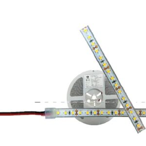 TB-28x120-67-30, 5M TIRA LED 12W/M, 120x2835,12V, IP67, 3000K, CORTE CADA 2.5CM
