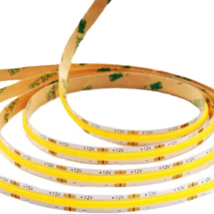 TB-COB-9W-20-30, 5M TIRA LED COB 9W/M,12V, IP20, 3000°K, 320LEDS/M, CORTE CADA 5CM, CRI>90