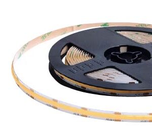 TB-COB-9W-20-41, 5M TIRA LED COB 9W/M,12V, IP20, 4100°K, 320LEDS/M, CORTE CADA 5CM, CRI>90