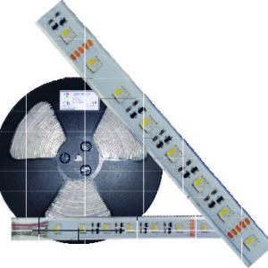 TB+10W15M-68RGBW, 15MTS TIRA 10W/M PARA ALBERCAS, 24V, RGBW (3000°K) ,IP68