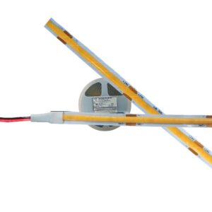 TB+COB-9W-20+30, 5MTS TIRA LED COB 9W/M, 24V, 3000°K, IP20, 320LEDS/M, CORTE CADA 5CM, CRi>90