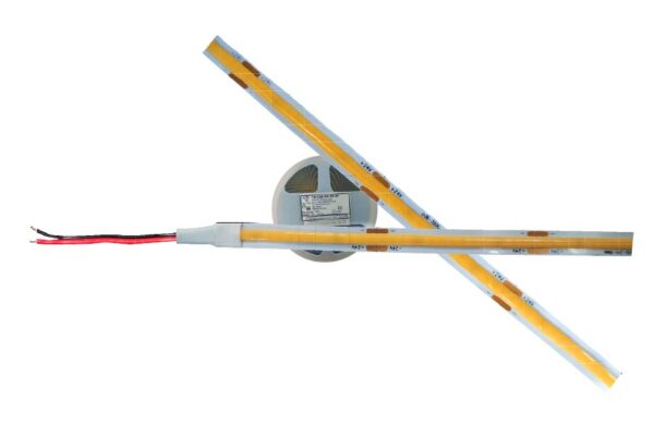 TB+COB-9W-20+30, 5MTS TIRA LED COB 9W/M, 24V, 3000°K, IP20, 320LEDS/M, CORTE CADA 5CM, CRi>90