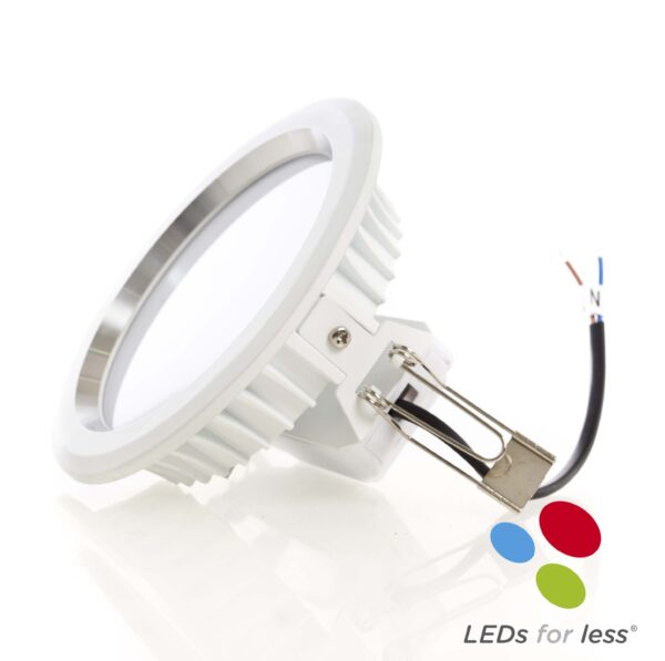ET-28W-D-30, EMPOTRADO DE TECHO 28W, 127V, 3000K,180°, ATENUABLE